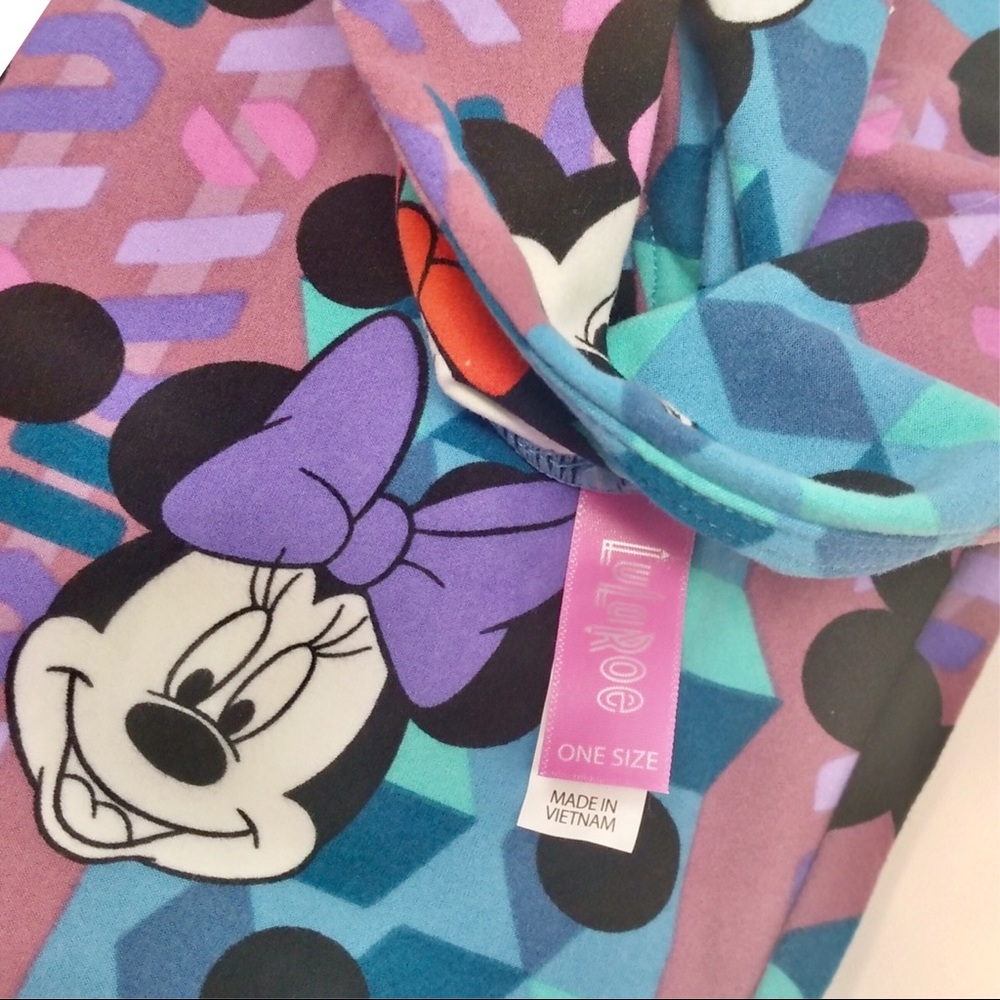 LuLaRoe Disney OS Leggings Mickey Mouse UNICORN - Picture 3 of 7